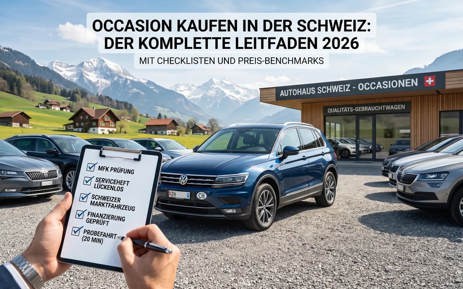 Occasion kaufen in der Schweiz — geprüfte Gebrauchtwagen und Probefahrt bei Autowelt RAJPER